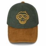 Green Super Suede Cap CS31