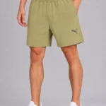 Brown Cotton Shorts