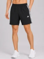Black Drifit Shorts with Stripes