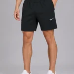 Black Cotton Shorts SC07