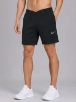 Black Cotton Shorts SC07