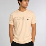 Light Peach Cotton T-Shirt