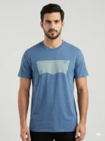 Steel Blue T-Shirt RN14