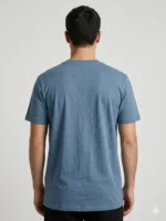 Steel Blue T-Shirt RN14 - Image 2